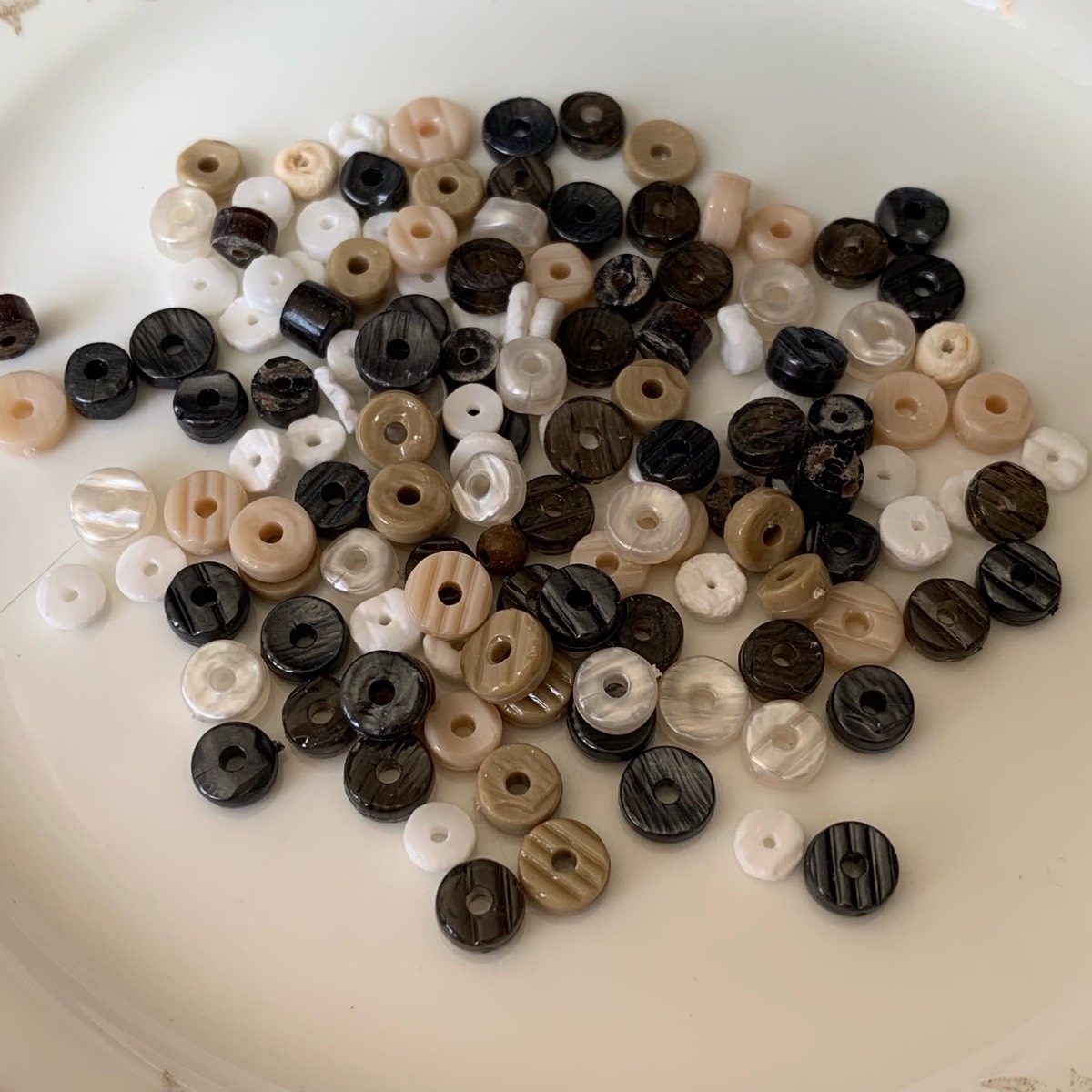 150 Mixed Spacer Beads For jewellery making crafting