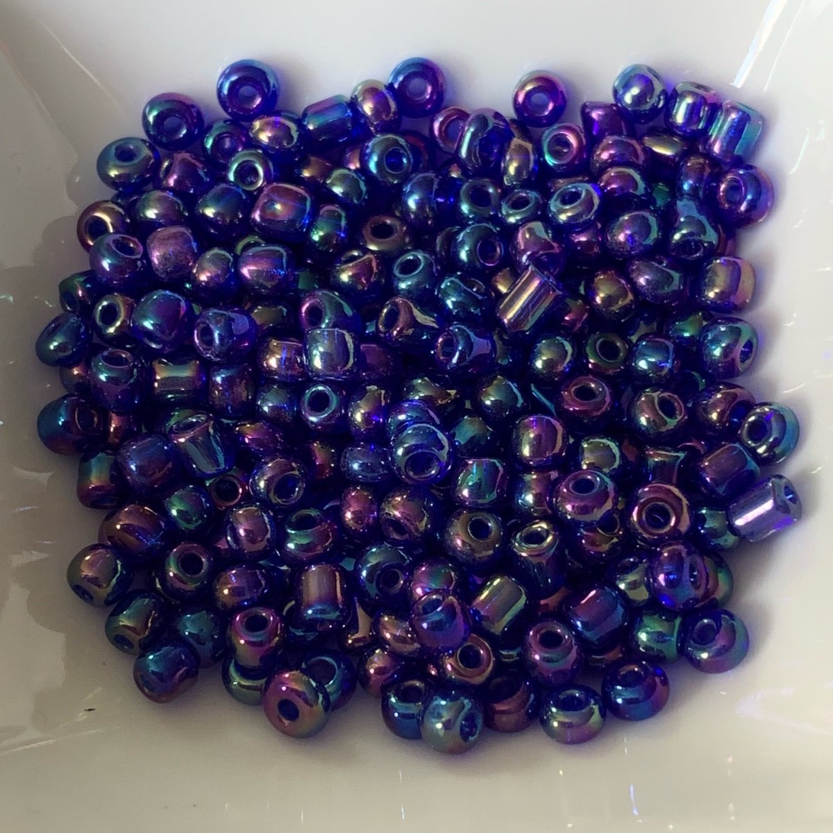 Blue Glass Beads 4.6mm for Jewellery Making Crafting