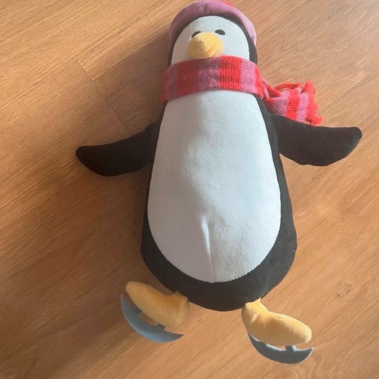 Used ice skating penguin teddy