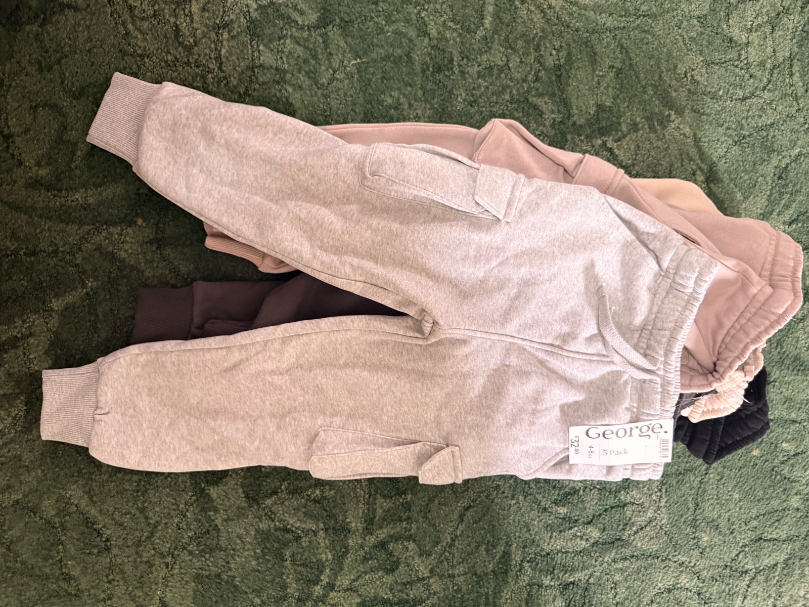 5 pack 4-5 year joggers
