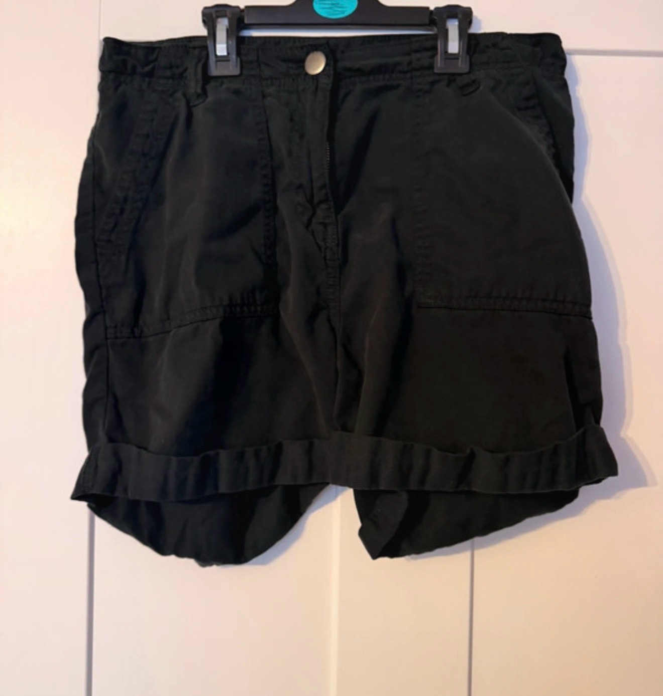 Used black size 12 shorts