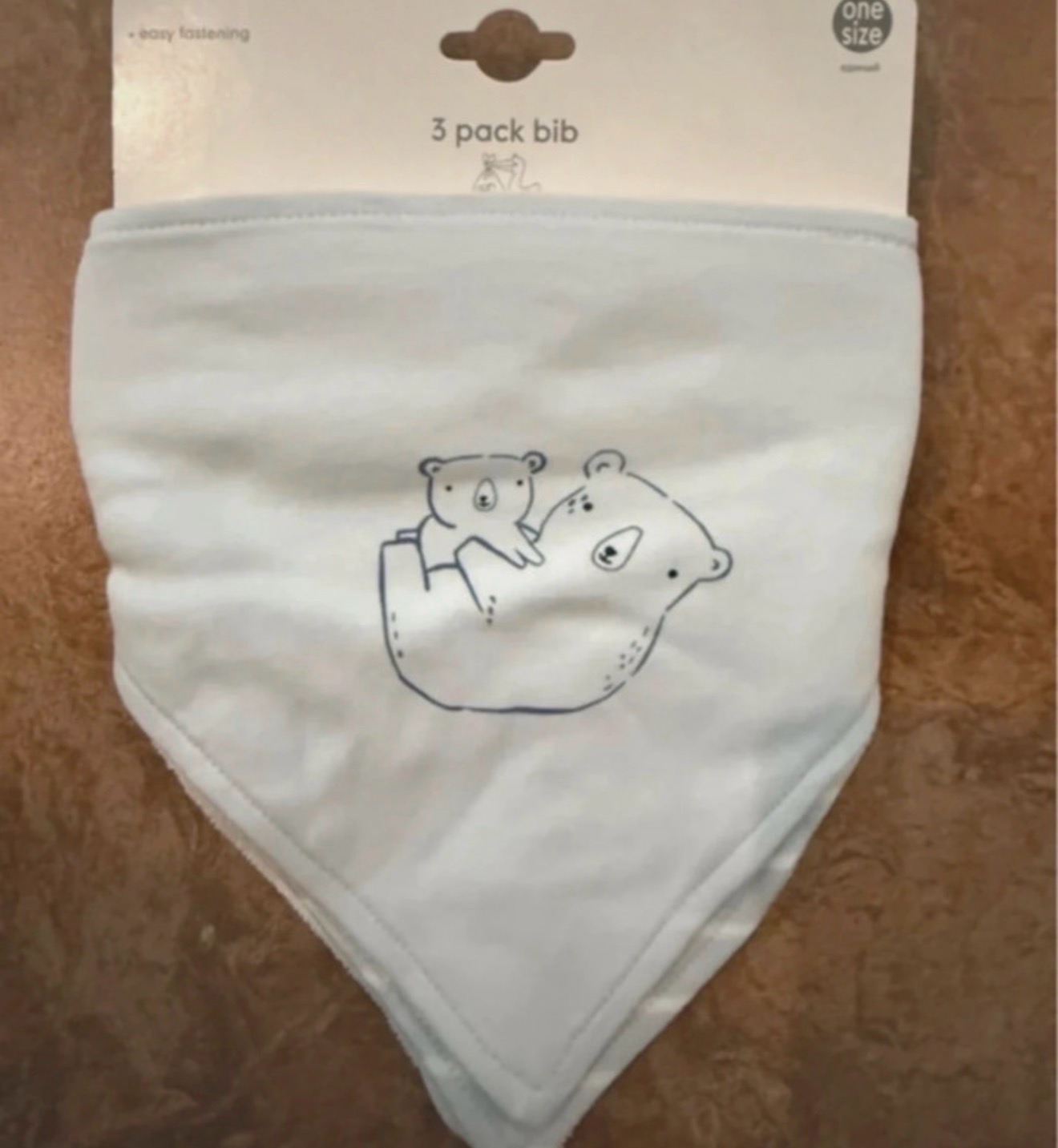 X3 pack blue theme bibs