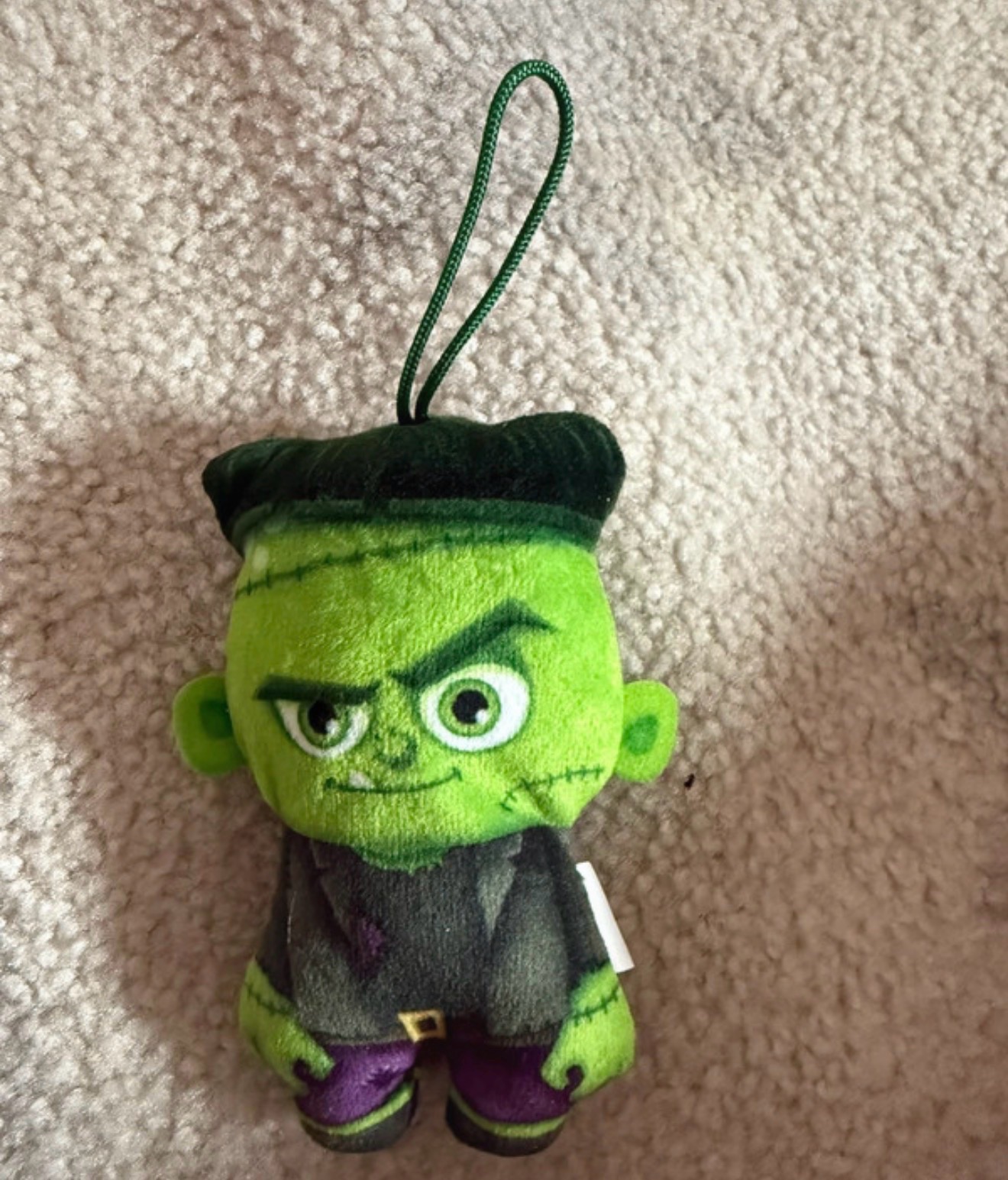 Macdonald toy teddy Frankenstein