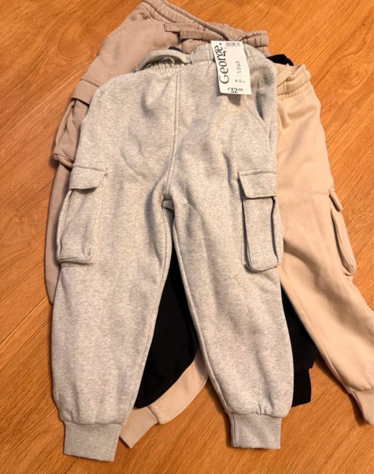 X5 pack joggers 5-6 year