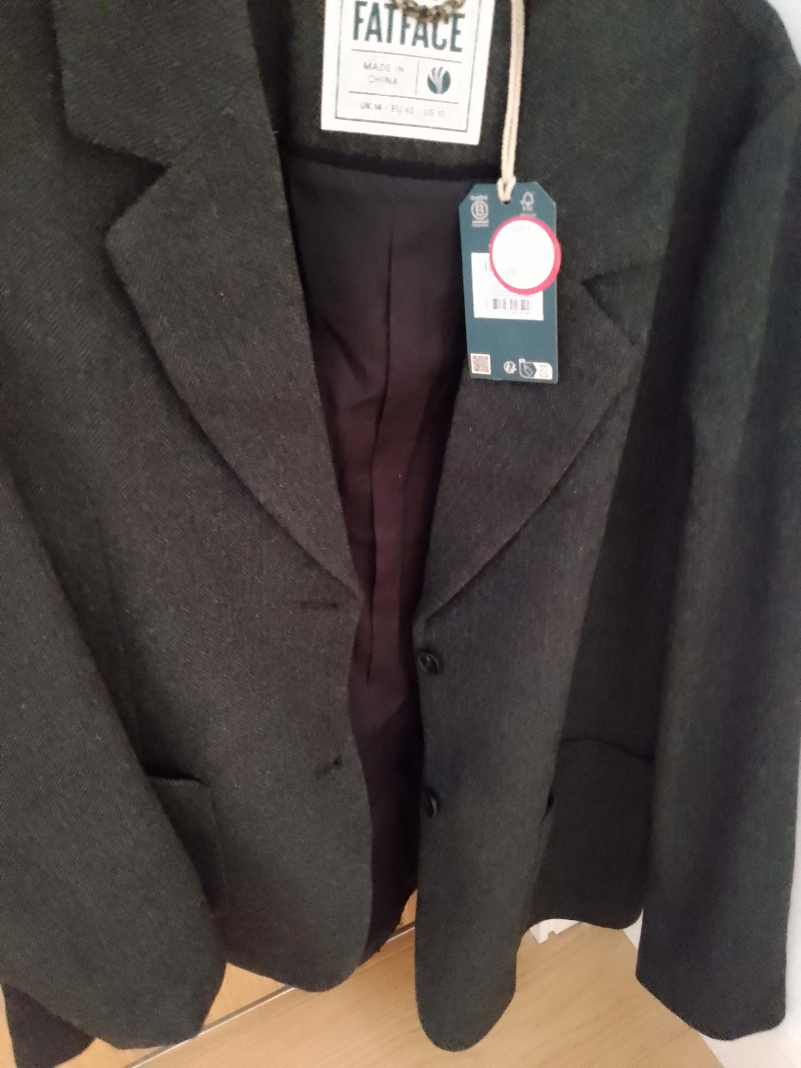 Ladies Fat Face Jacket Size UK 14