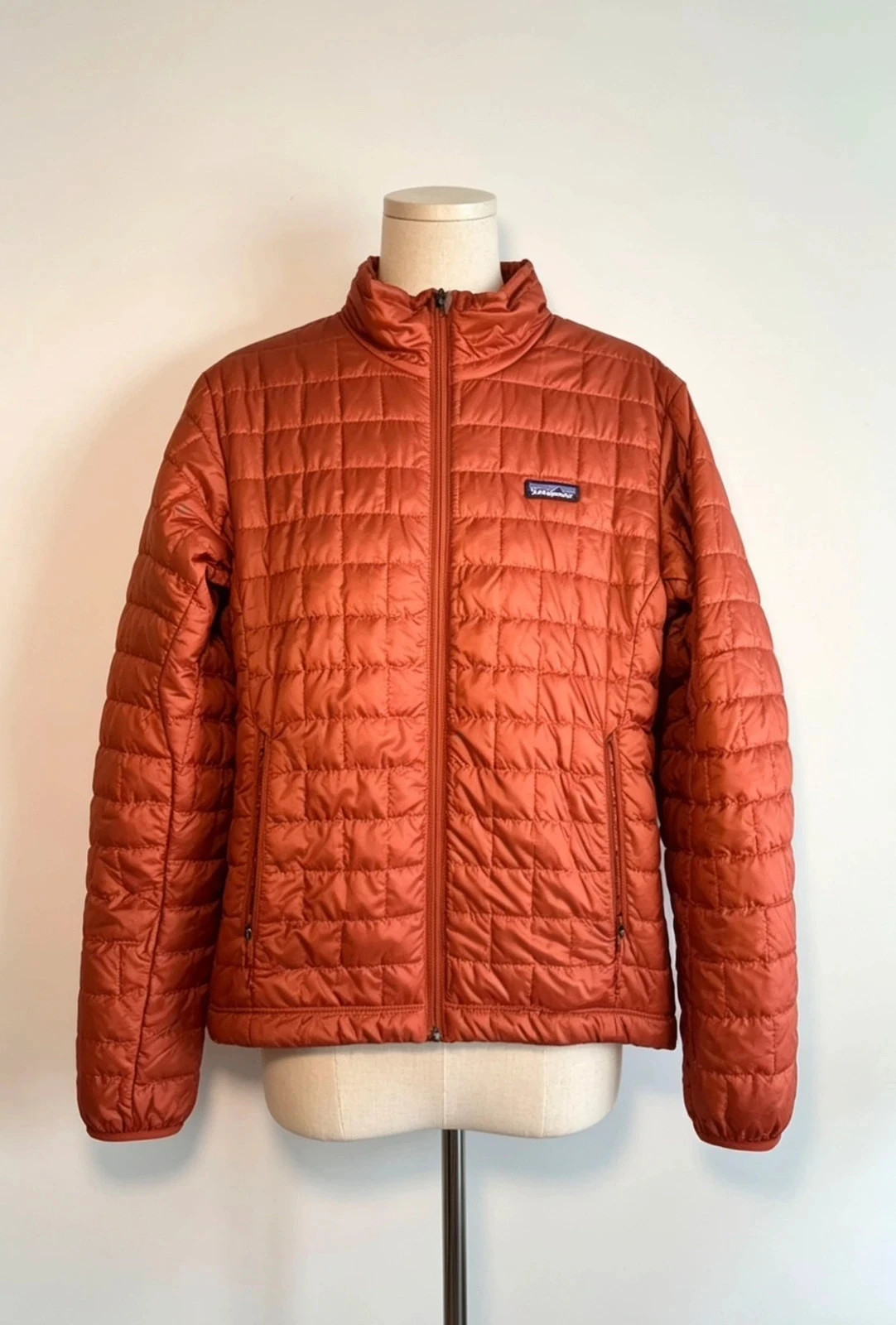 Patagonia Men's Nano Puff Insulated Jacket - Copper / Rust Brown - Size S