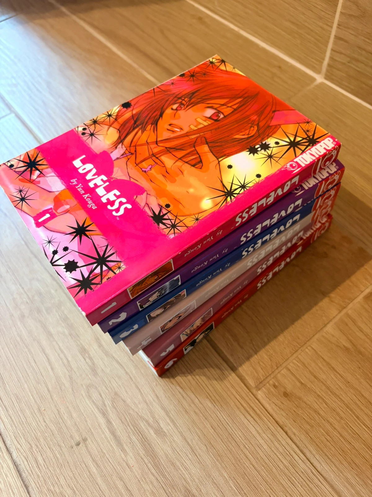 Loveless Manga Volumes 1–6 | Yun Kouga | Complete Early Set | English Tokyopop