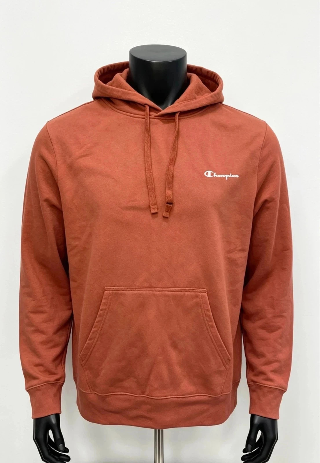 Champion Authentic Athleticwear Hoodie - Terracotta/Rust - Size XL