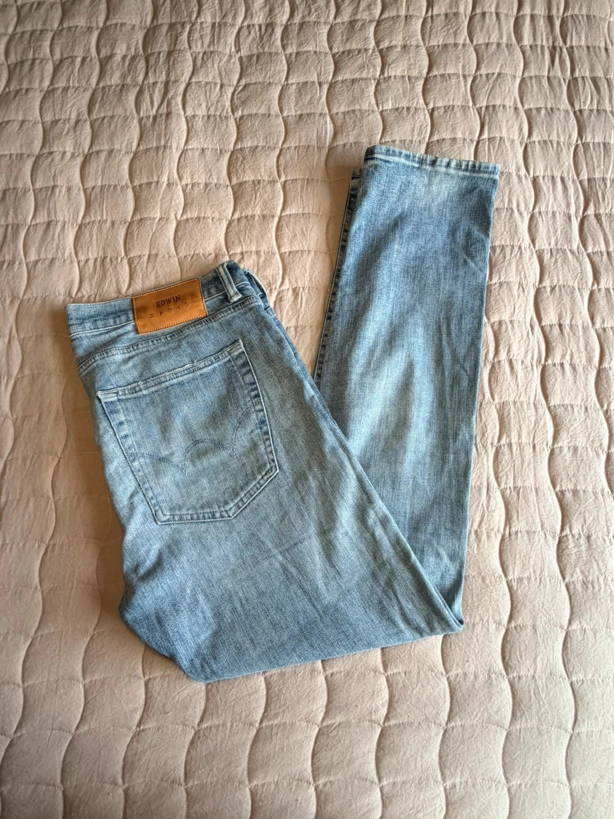 Edwin ED-85 Jeans | W36 L32 | Slim Tapered Fit | Premium Japanese Denim