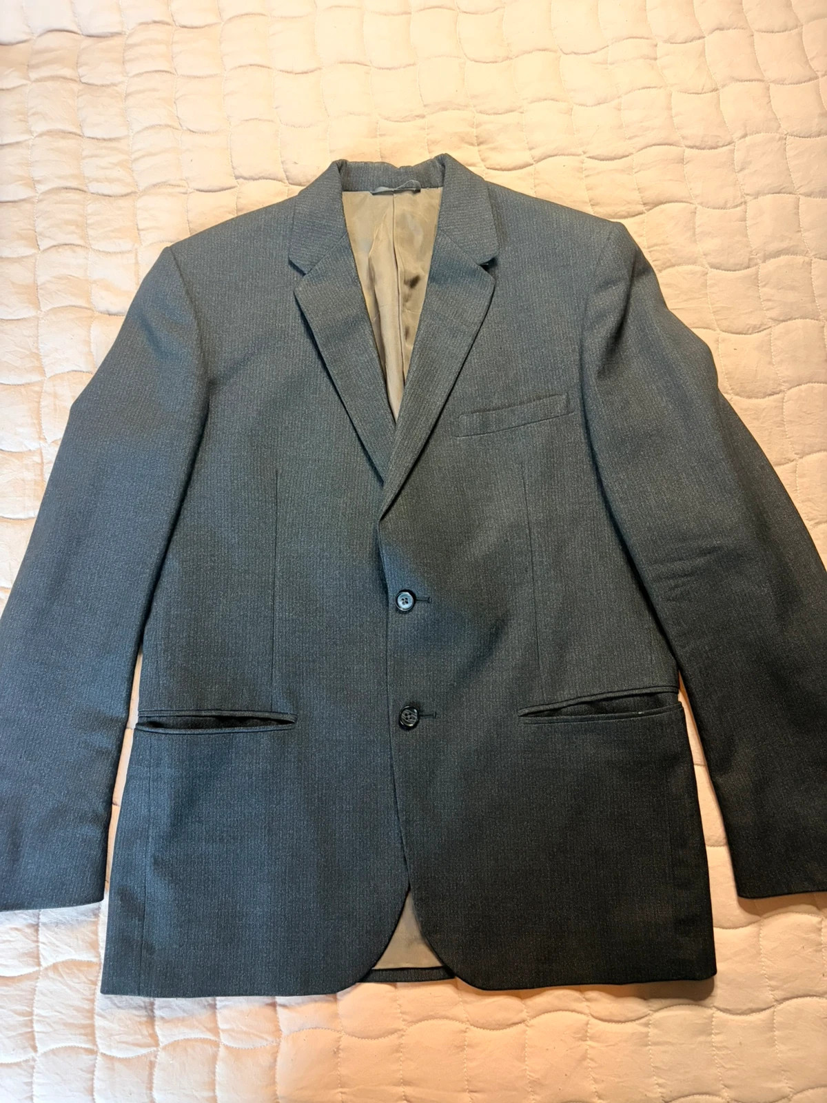 Alexandre Fine Tailoring Dark Grey Blazer | 38R Classic Smart Jacket