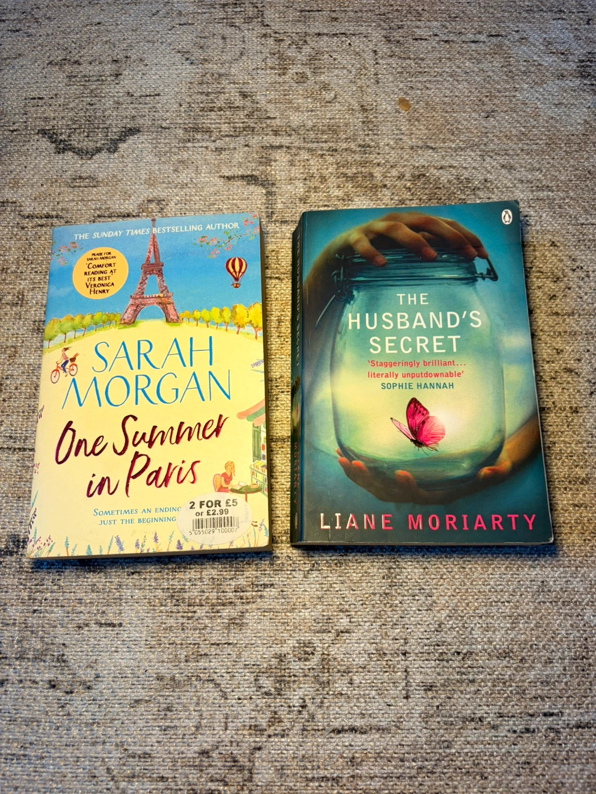 Fiction Book Bundle x2 Sarah Morgan Liane Moriarty Paperbacks