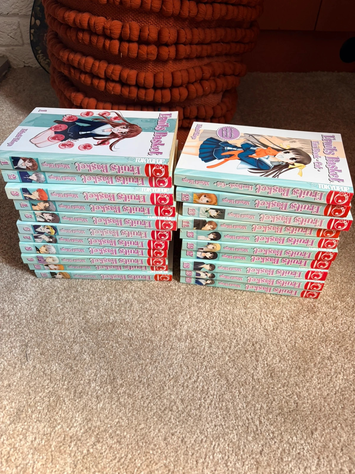 Fruits Basket Original 2000s Manga Tokyopop Vol 1-20 + Cat Fan Book Natsuki Takaya OOP