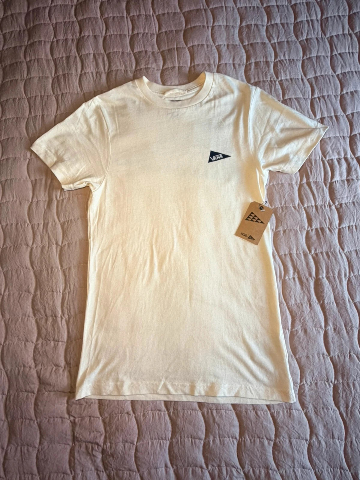 Vans x Pilgrim Limited Edition Surf Tee | Size XS | Off‑White | Brand New | Skate