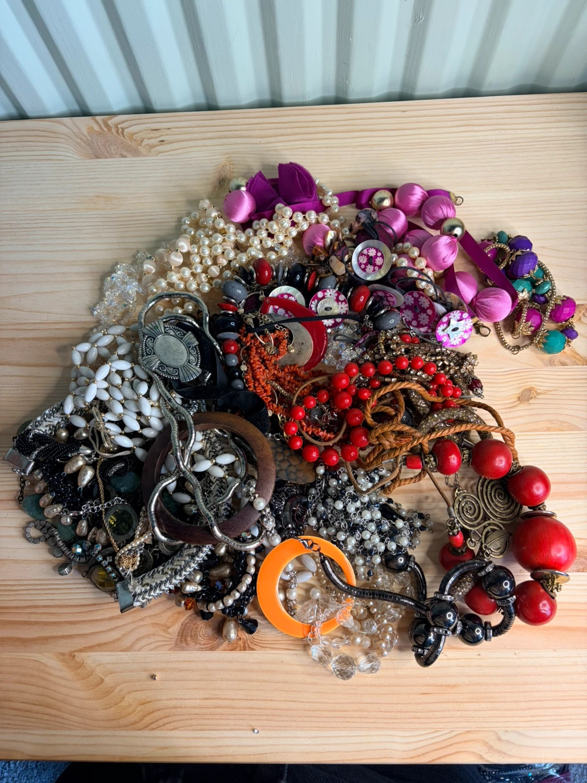 Large Mixed Jewellery Job Lot | Wearable / Spares Repairs / Crafts / Upcycling