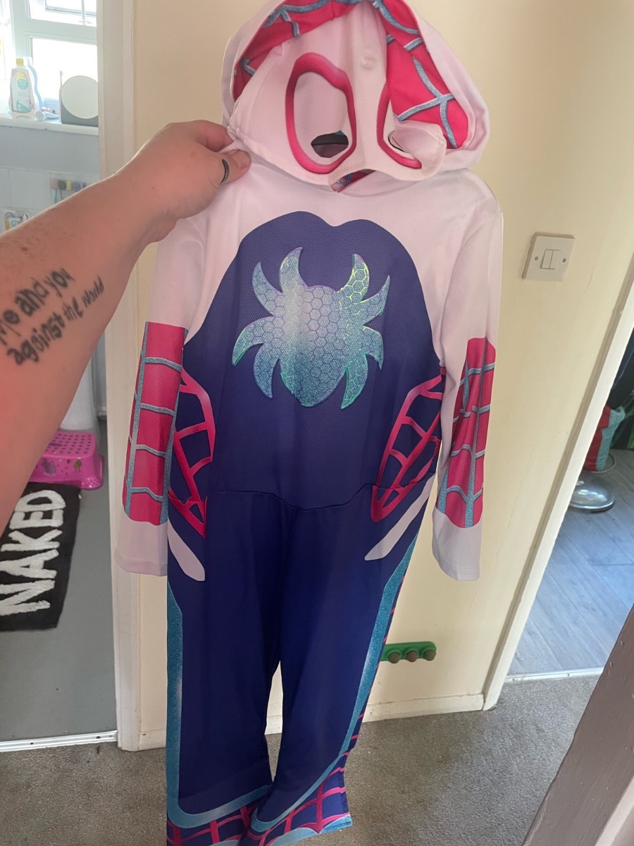 Spider girl dress up costume
