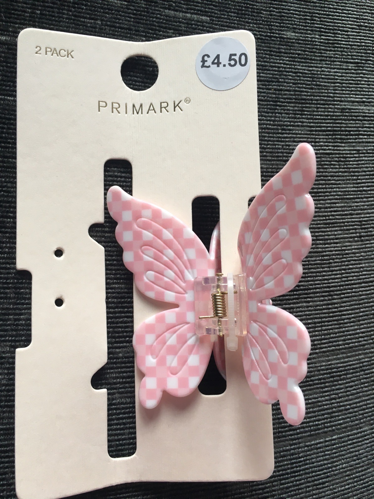 Hair claw clip