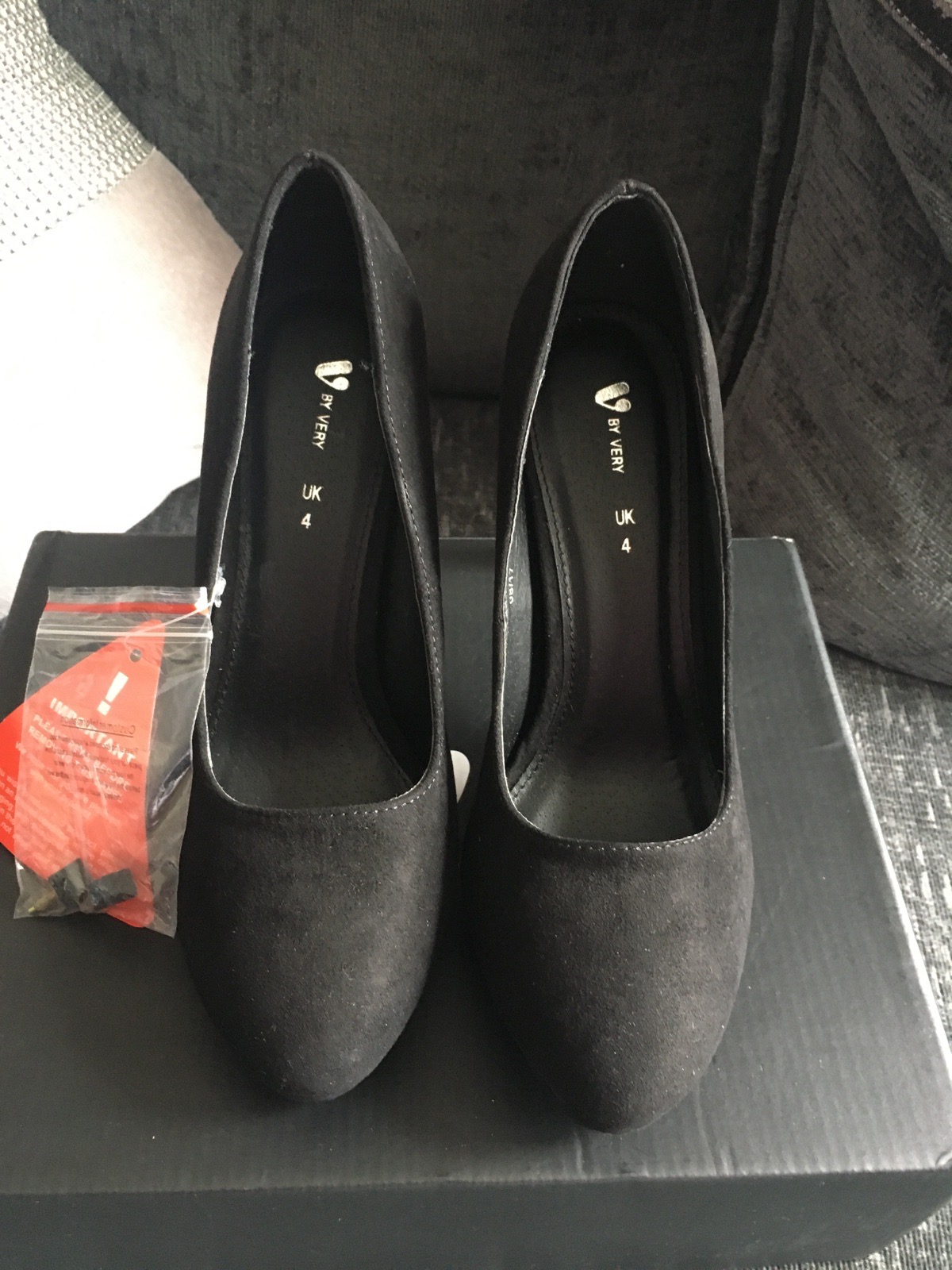 Black heels