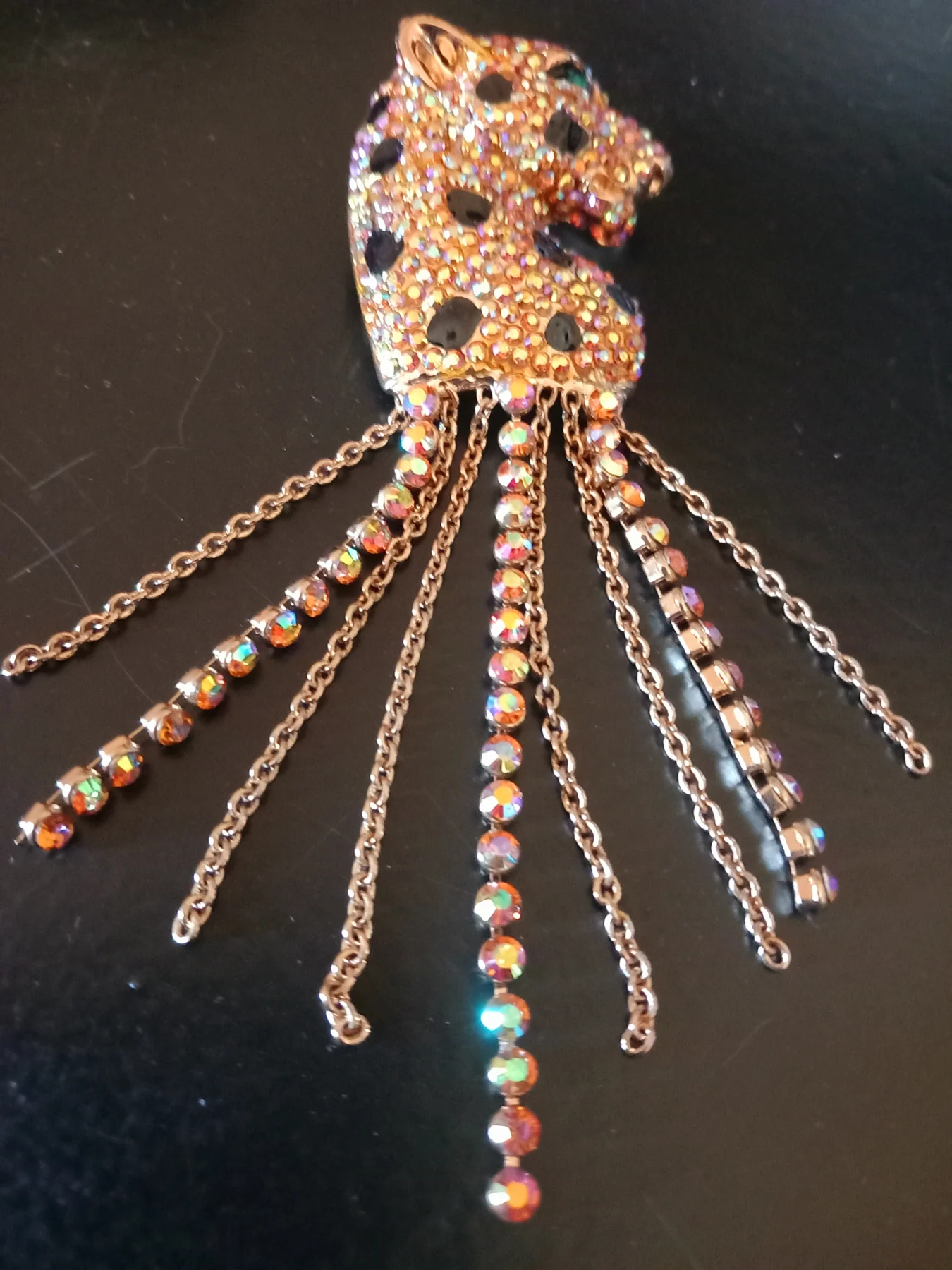 Butler and Wilson Vintage, Rare, Leopard Articulated Brooch