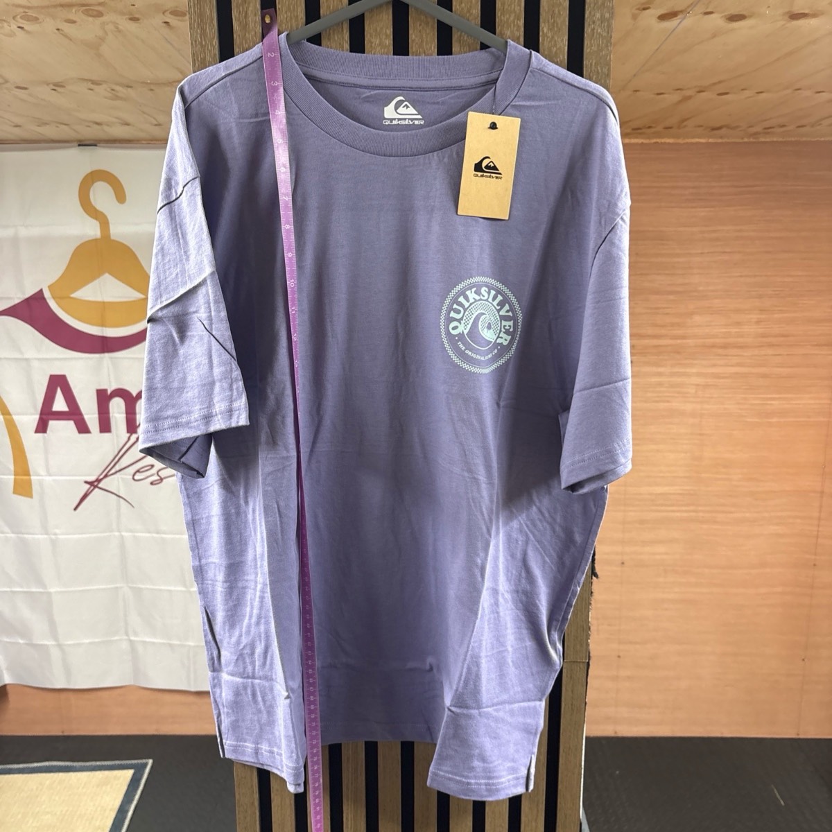 Quiksilver purple Colorway T-Shirt With Front Graphic Size XL