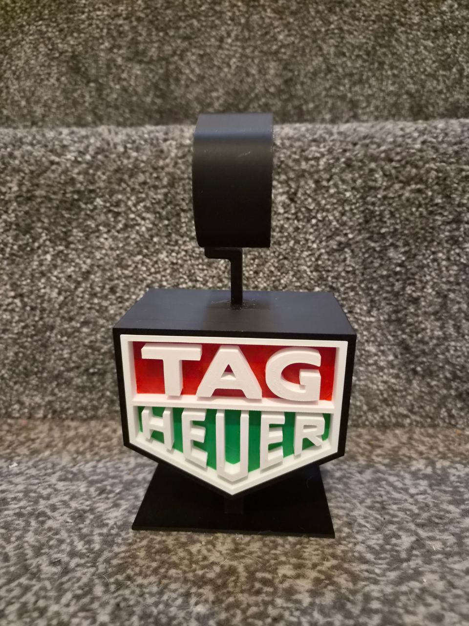 Tag Heuer watch stan. Watch display