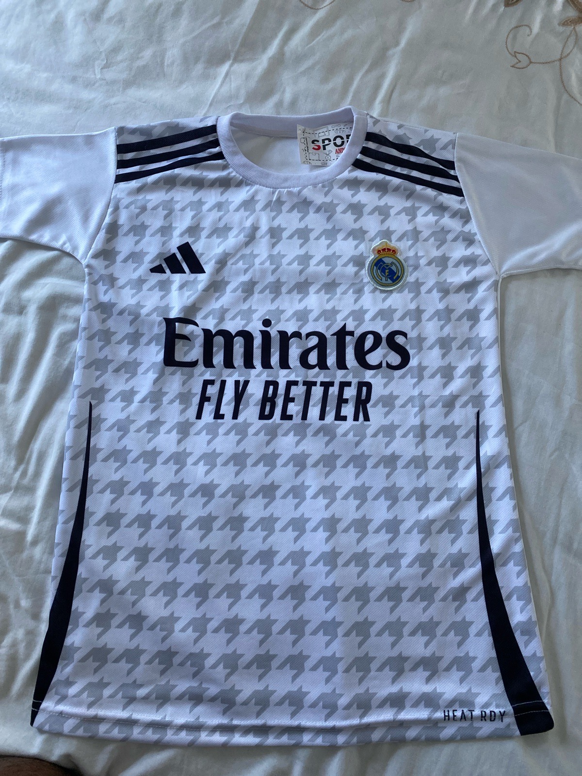Real Madrid football shirt
