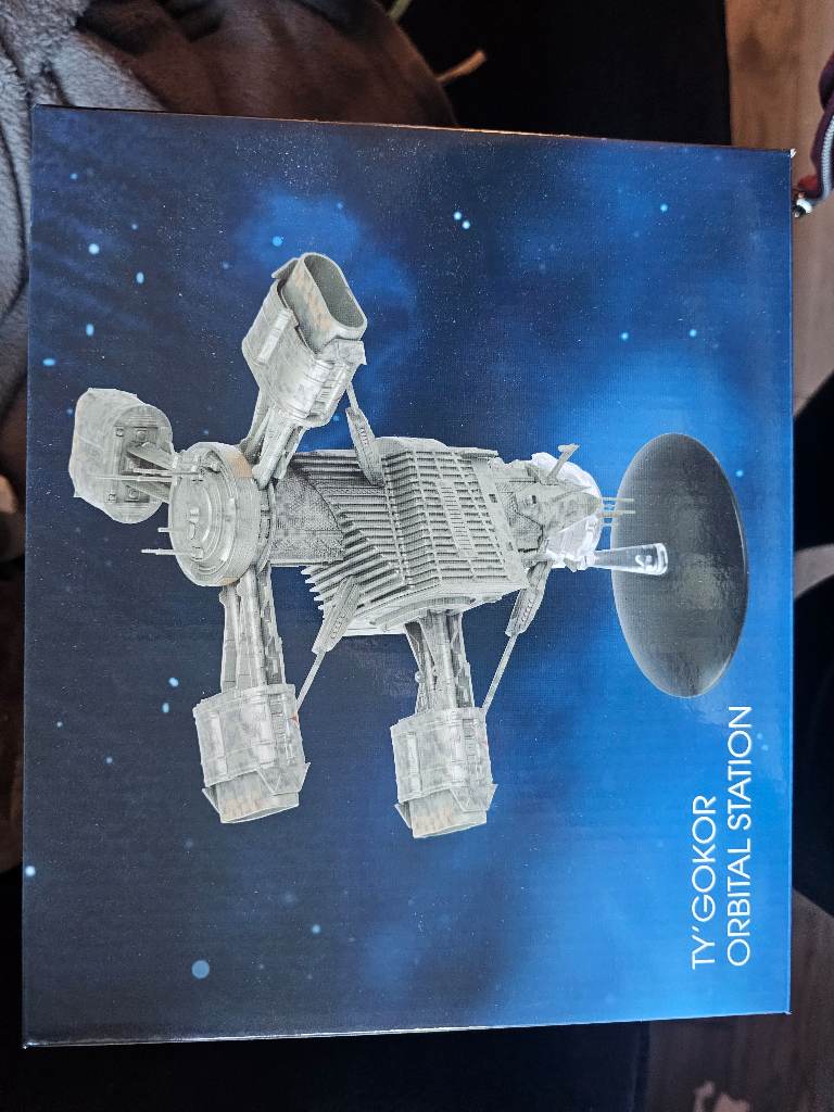 Star Trek Ty'Gokor orbital station model