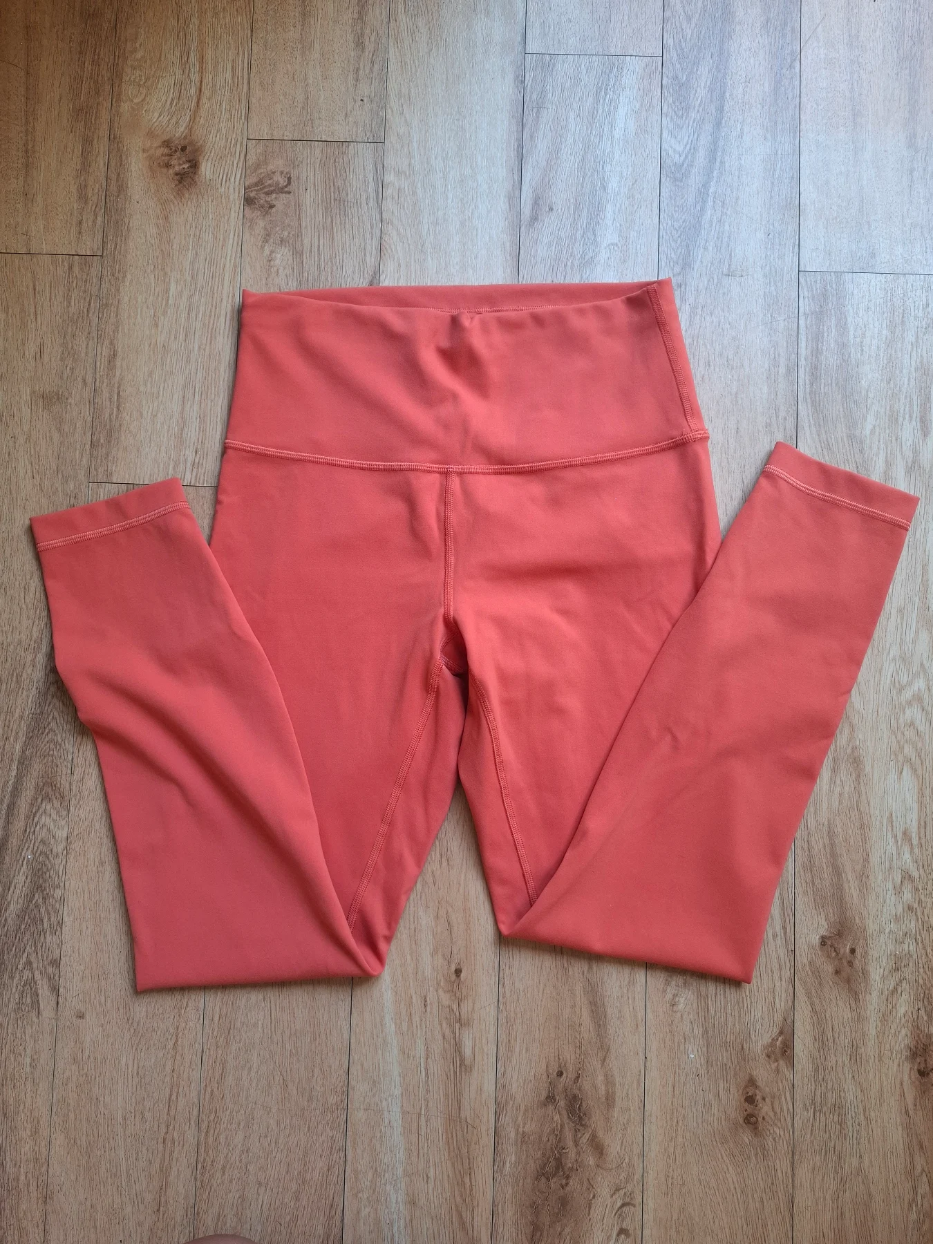 Lululemon Orange Leggings - Size 8