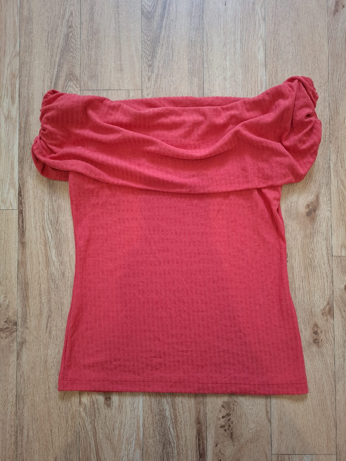 Next Red Shoulder Top - Size 8