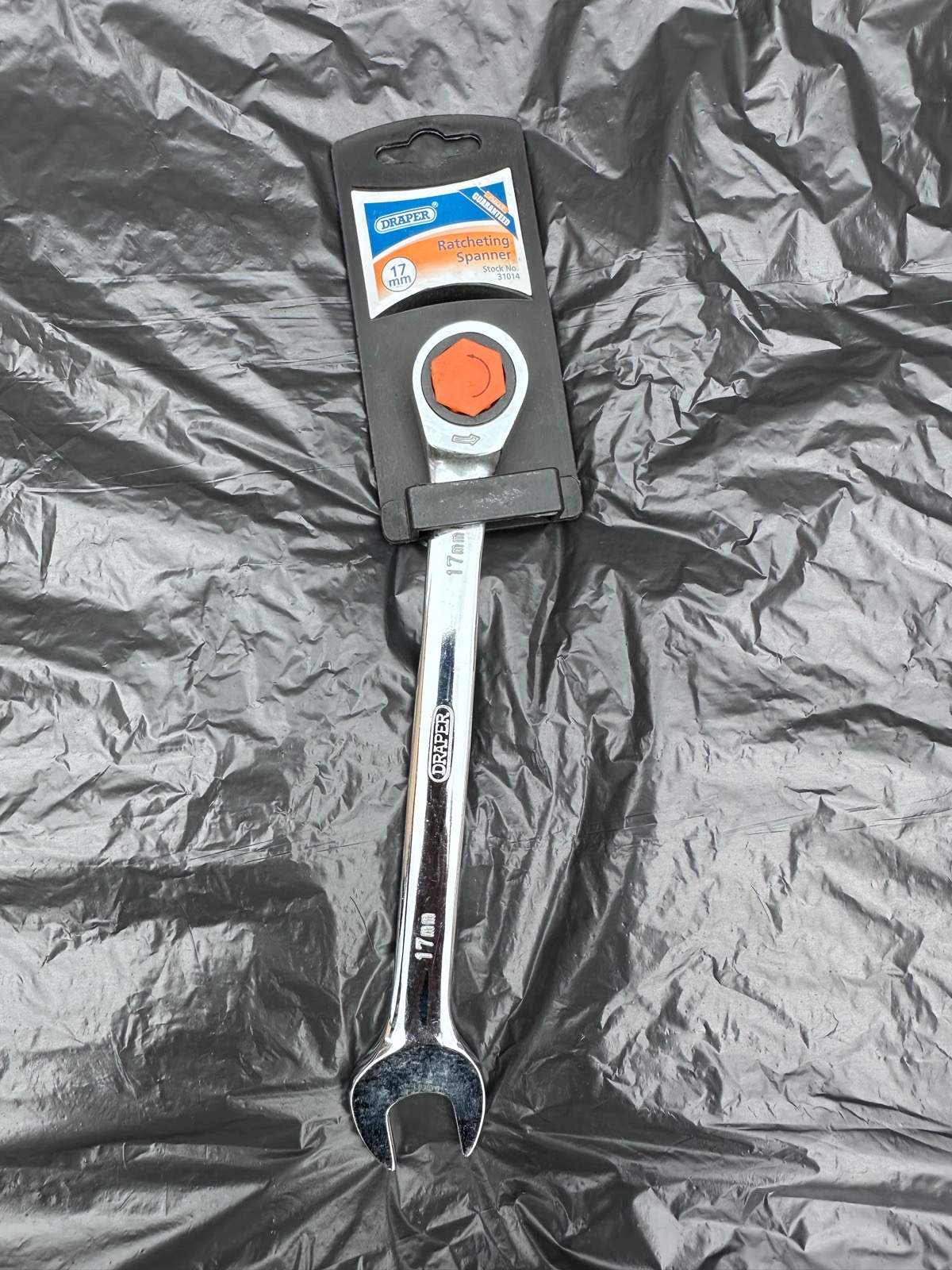 Draper 17mm Ratcheting Spanner New in Packaging