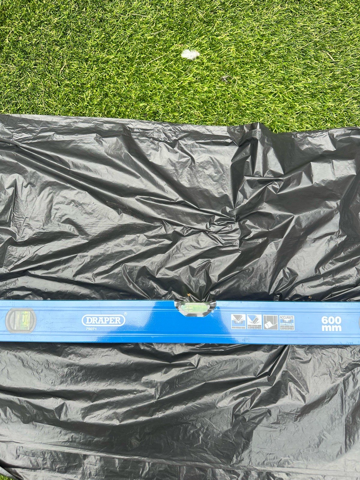 Draper 600mm Spirit Level 75071 Blue Aluminium DIY Tool