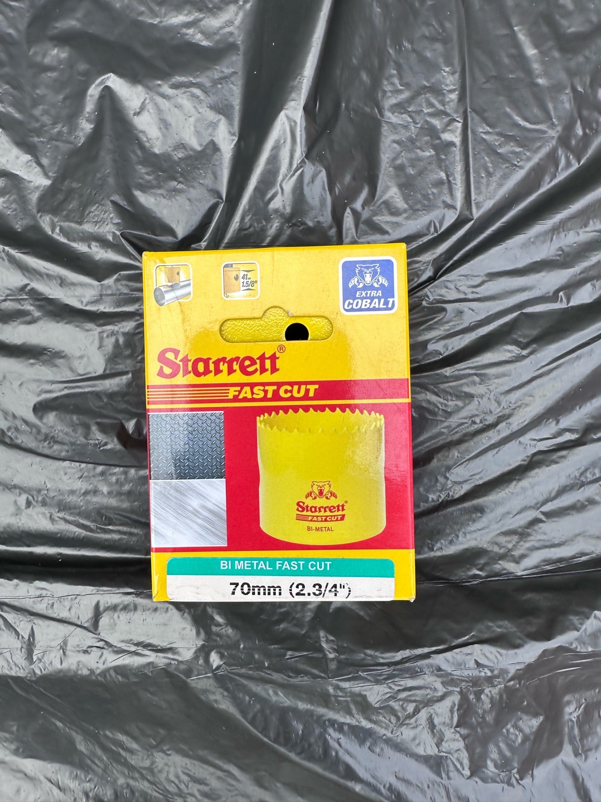Starrett Fast Cut Bi-Metal Hole Saw 70mm – New & Sealed
