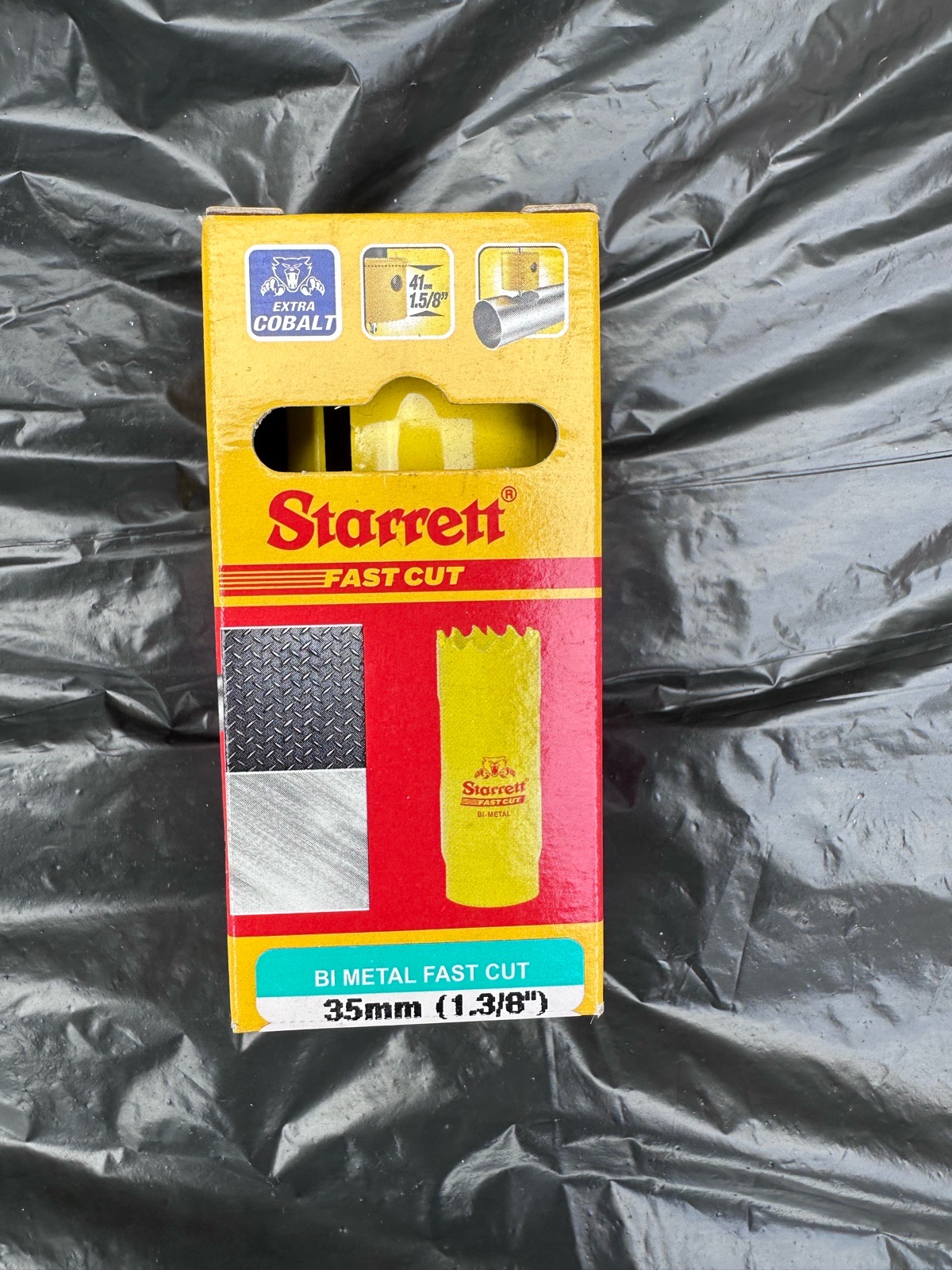 Starrett Fast Cut Bi-Metal Hole Saw 35mm New in Box