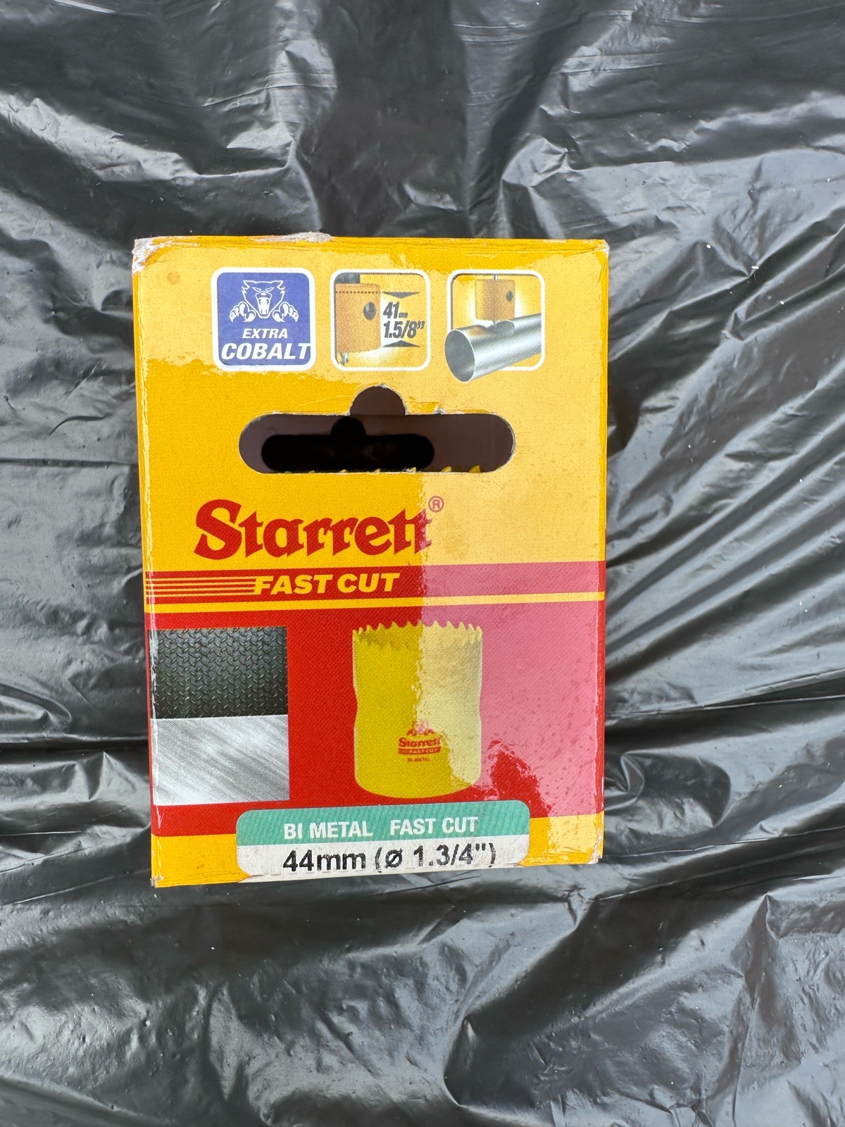 Starrett Fast Cut Bi-Metal Hole Saw 44mm Extra Cobalt — New