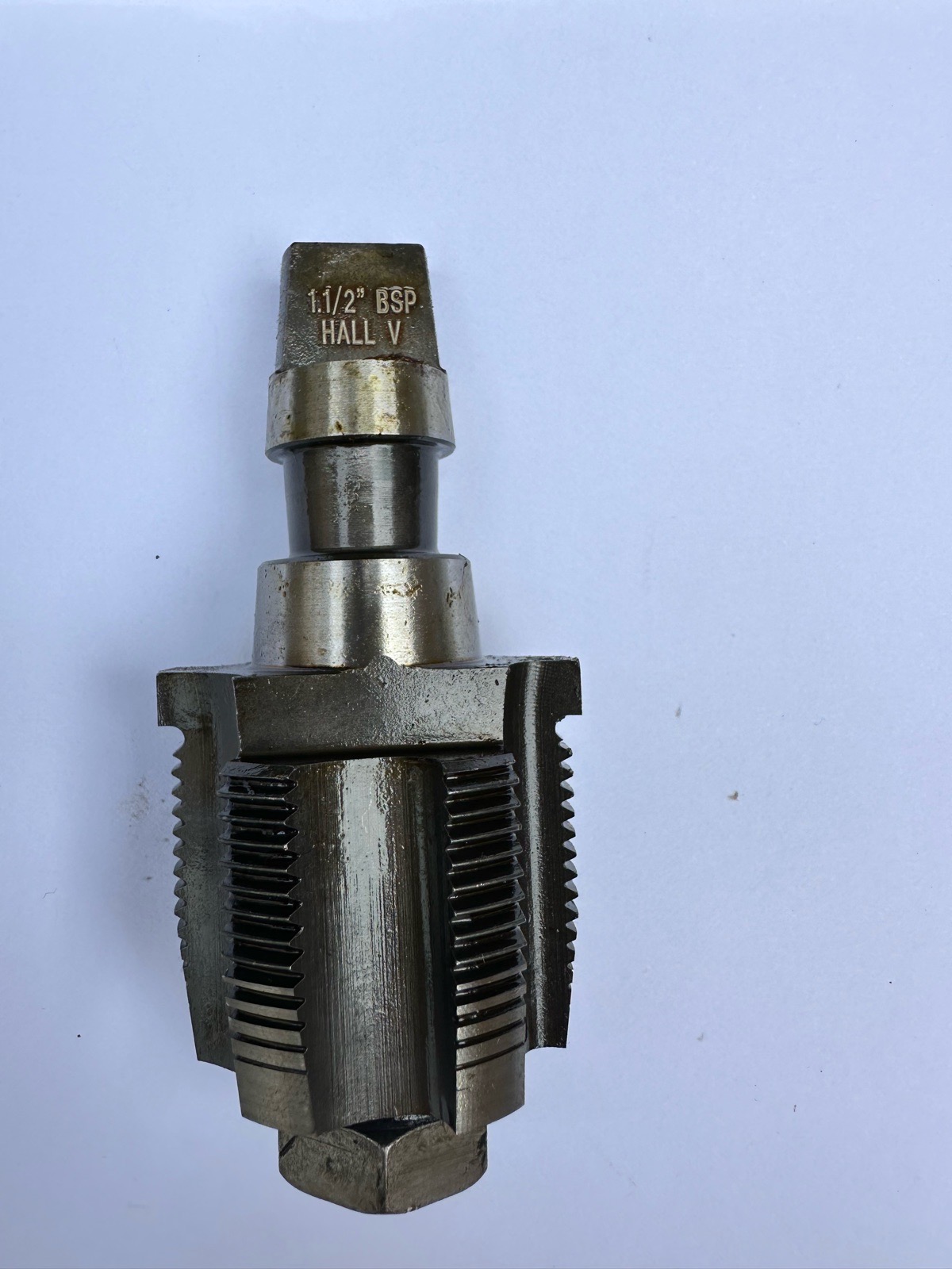 Hall V 1.1/2" BSP Pipe Die Head Threading Tool Steel