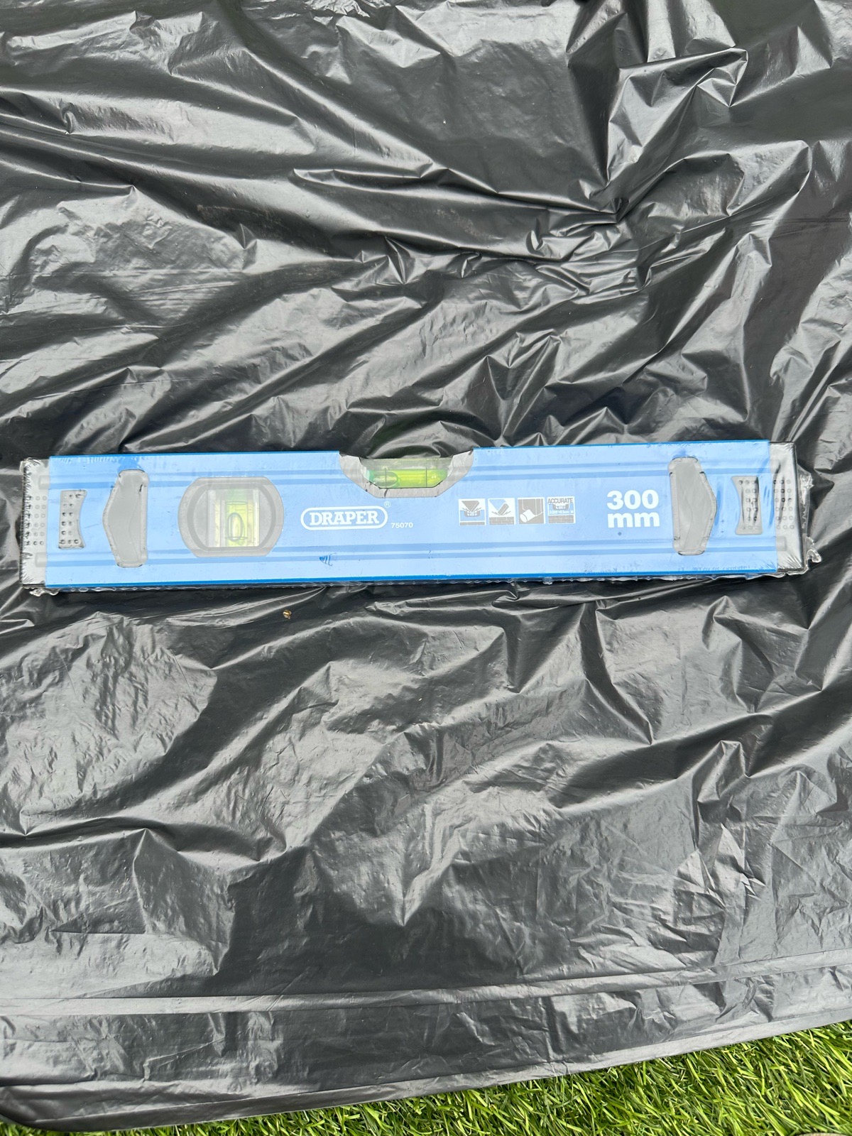 Draper 300mm Spirit Level 75070 Blue Aluminium DIY Tool