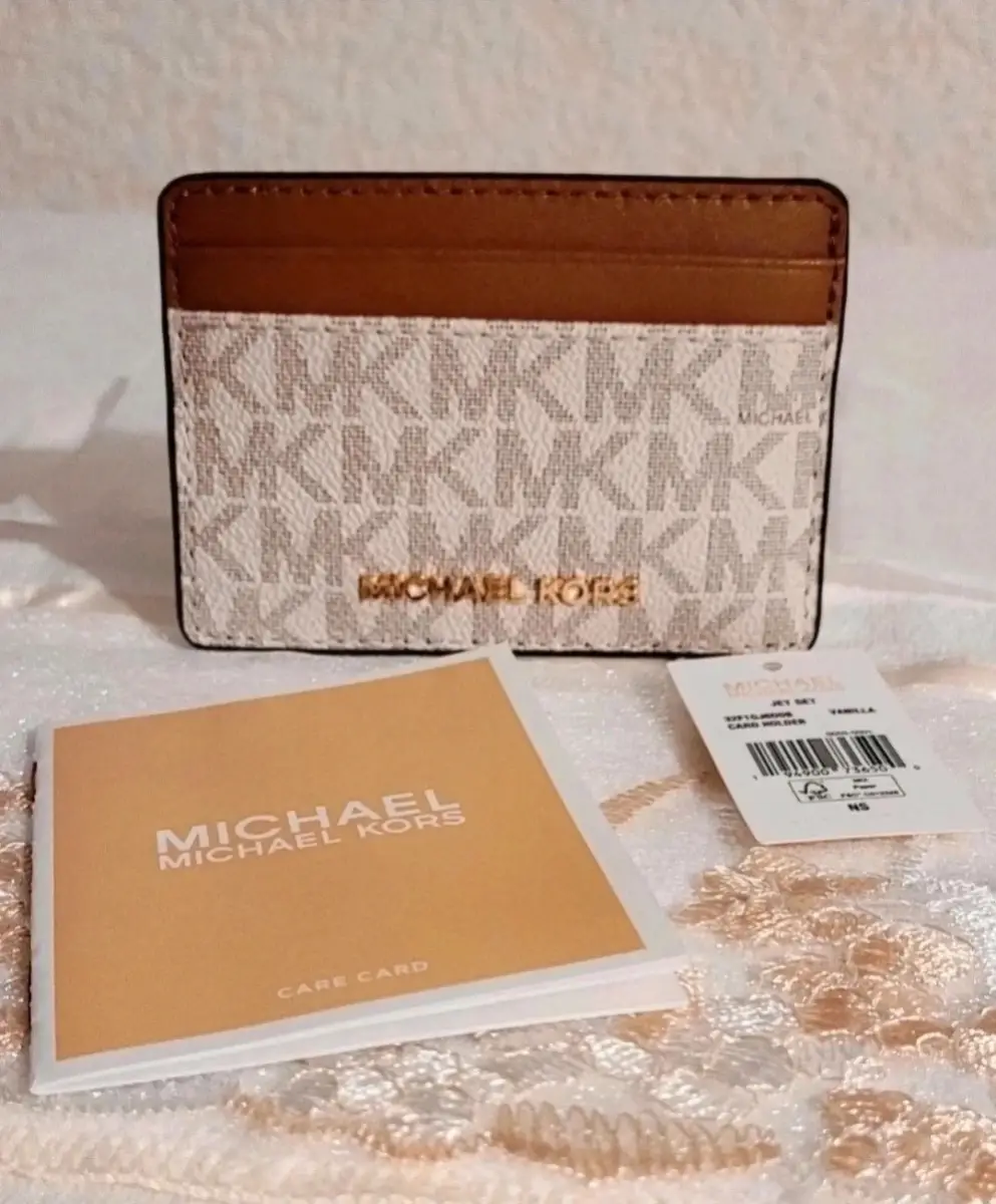 Michael Kors slim card wallet
