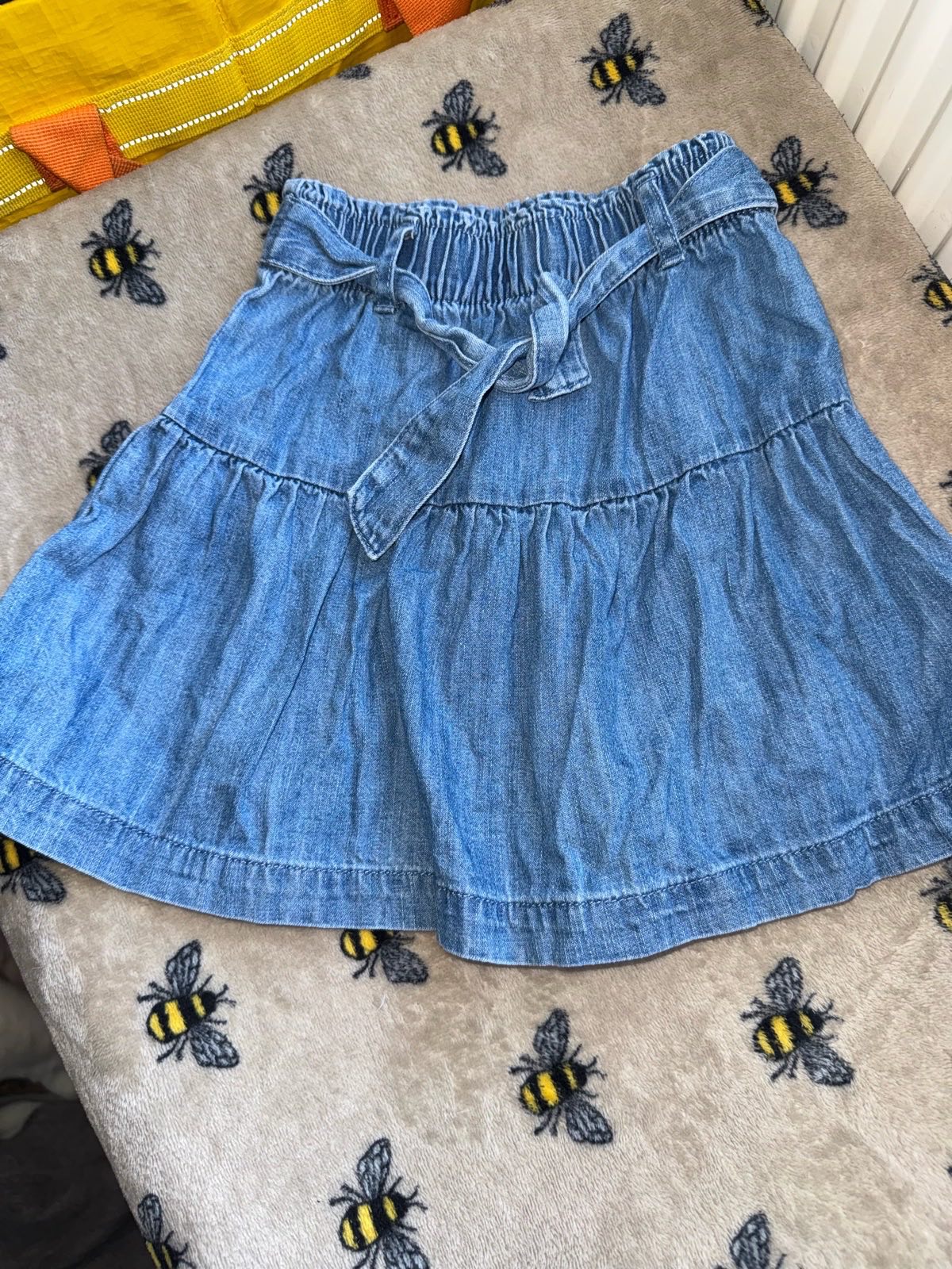 Next girls denim skirt Blue age 18-24 months