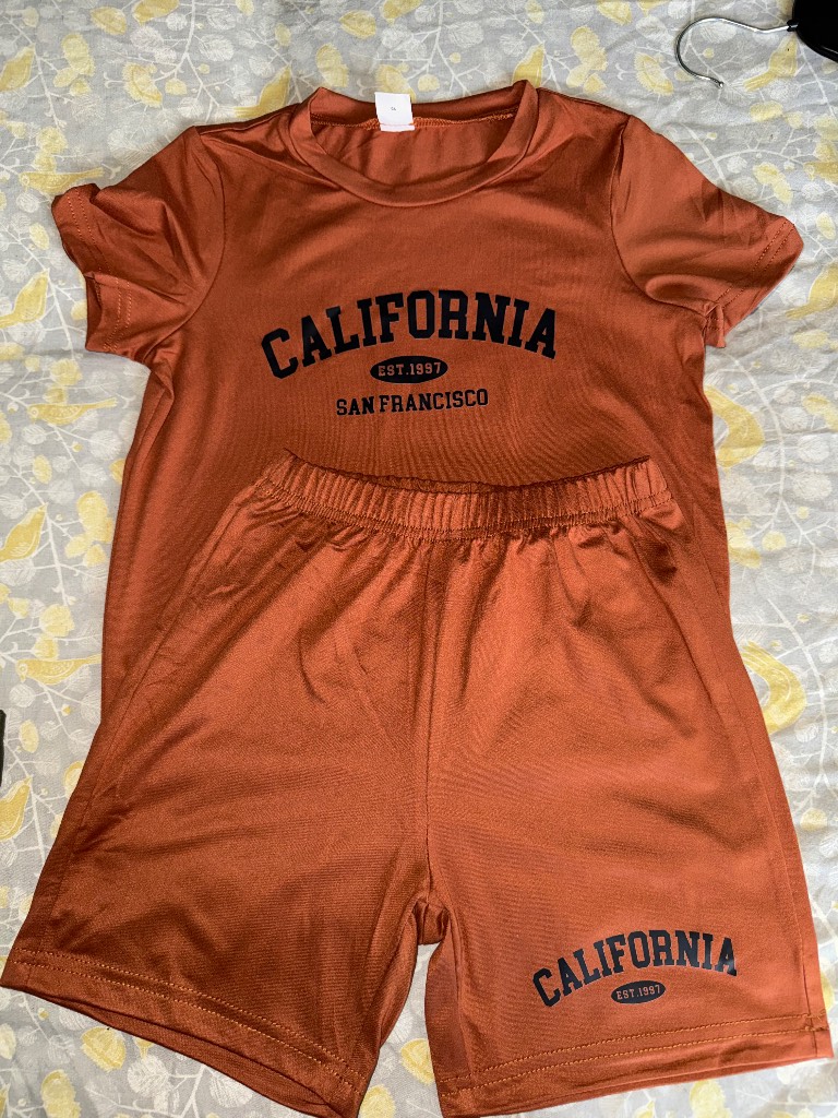 Shein boys matching shorts and t-shirt age 4 yrs