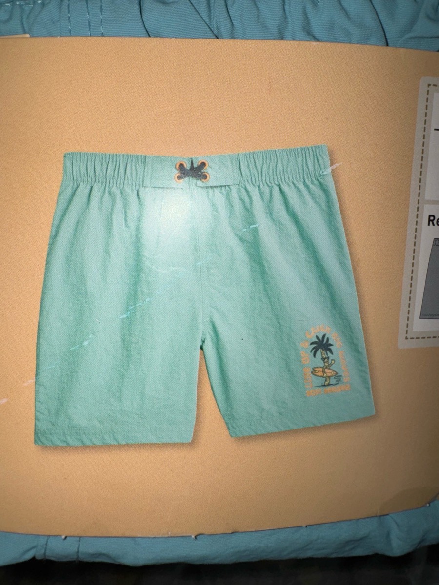 Lilly&Dan boys swim shorts turquoise age 9-10 yrs