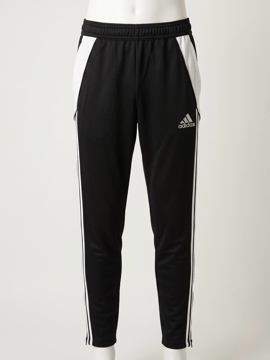 adidas AEROREADY Mens Black Track Pants Training Joggers Size Medium Slim Fit