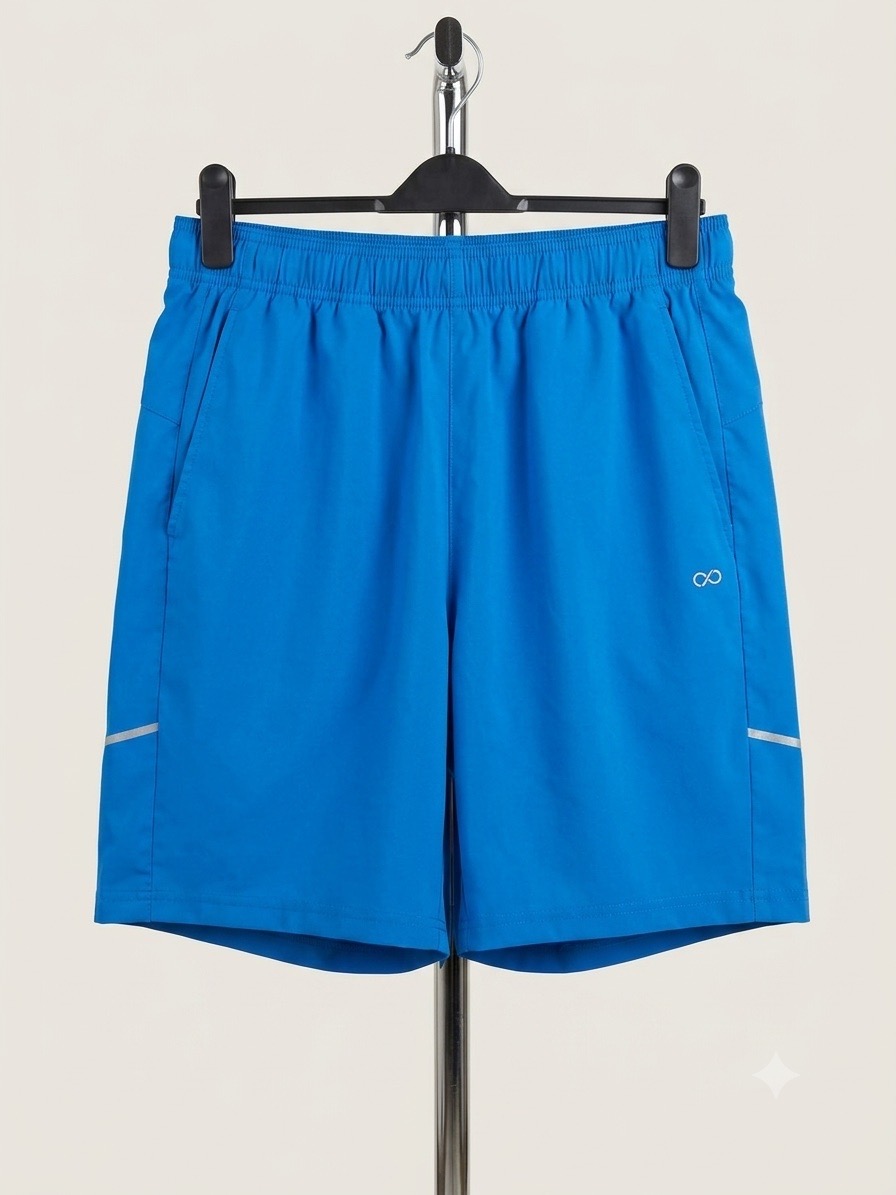 CARE OF BY PUMA Bright Blue Running Athletic Shorts Large L