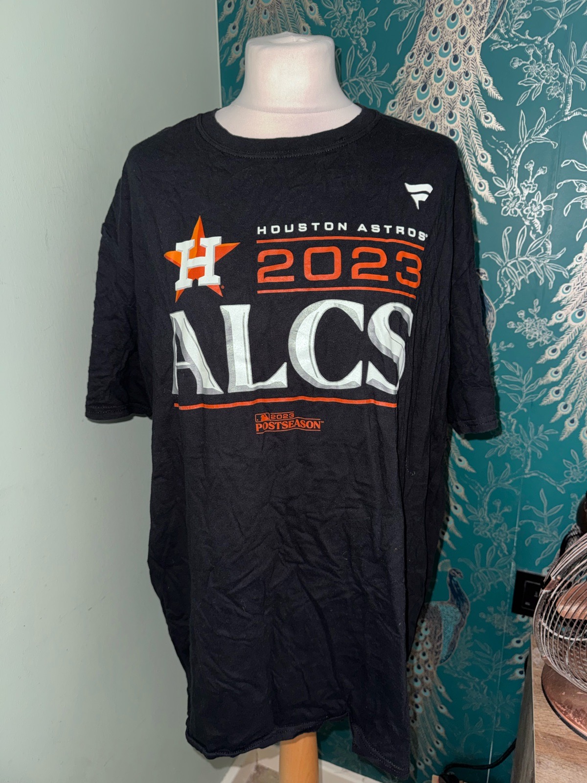 Fanatics Houston Astros 2023 ALCS Postseason T-Shirt - Black (Size 2XL)