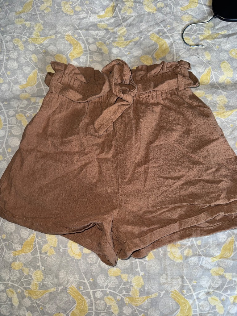 Shein paper bag shorts age 8 yrs