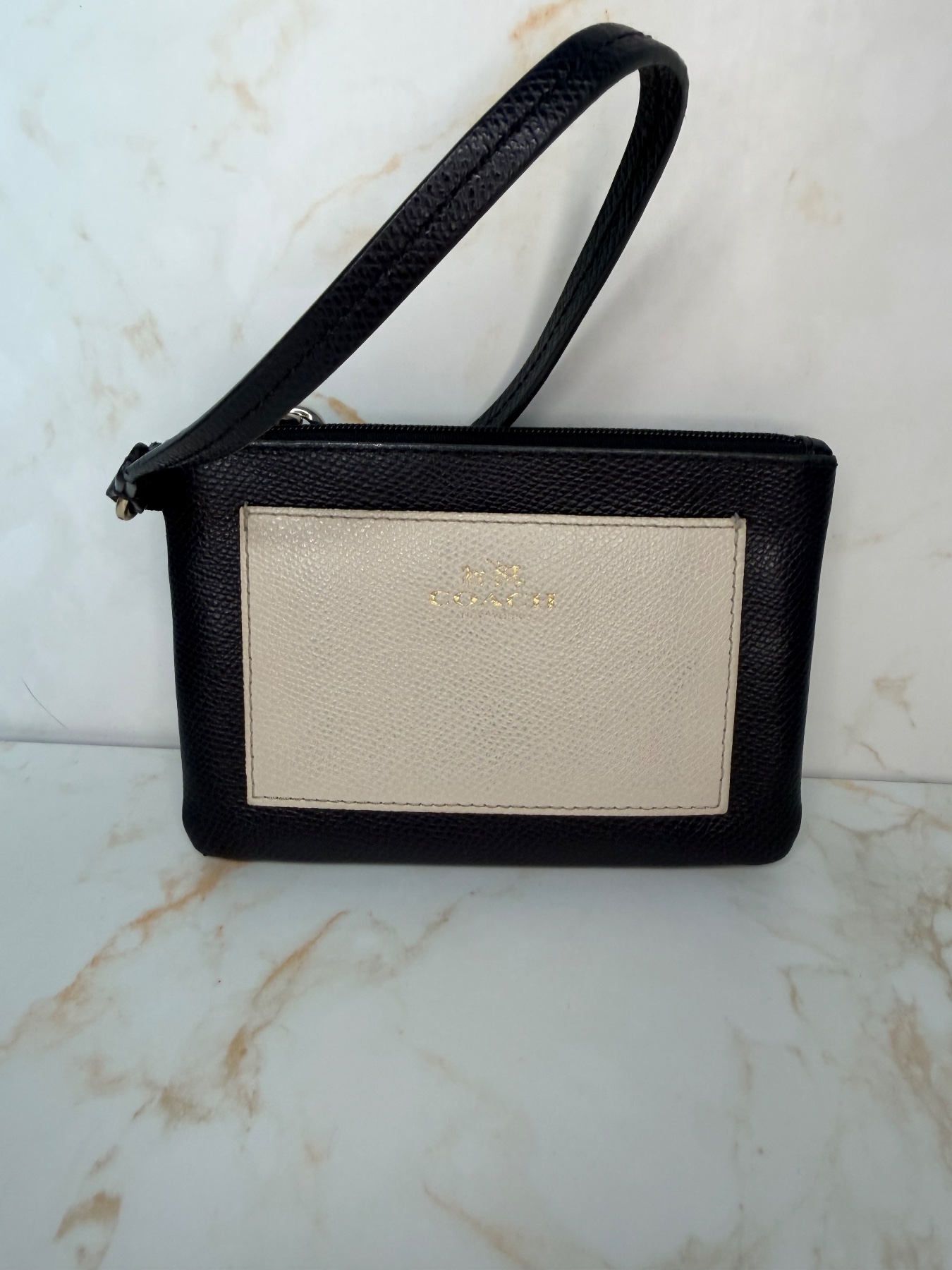 Coach Wristlet - Midnight Navy