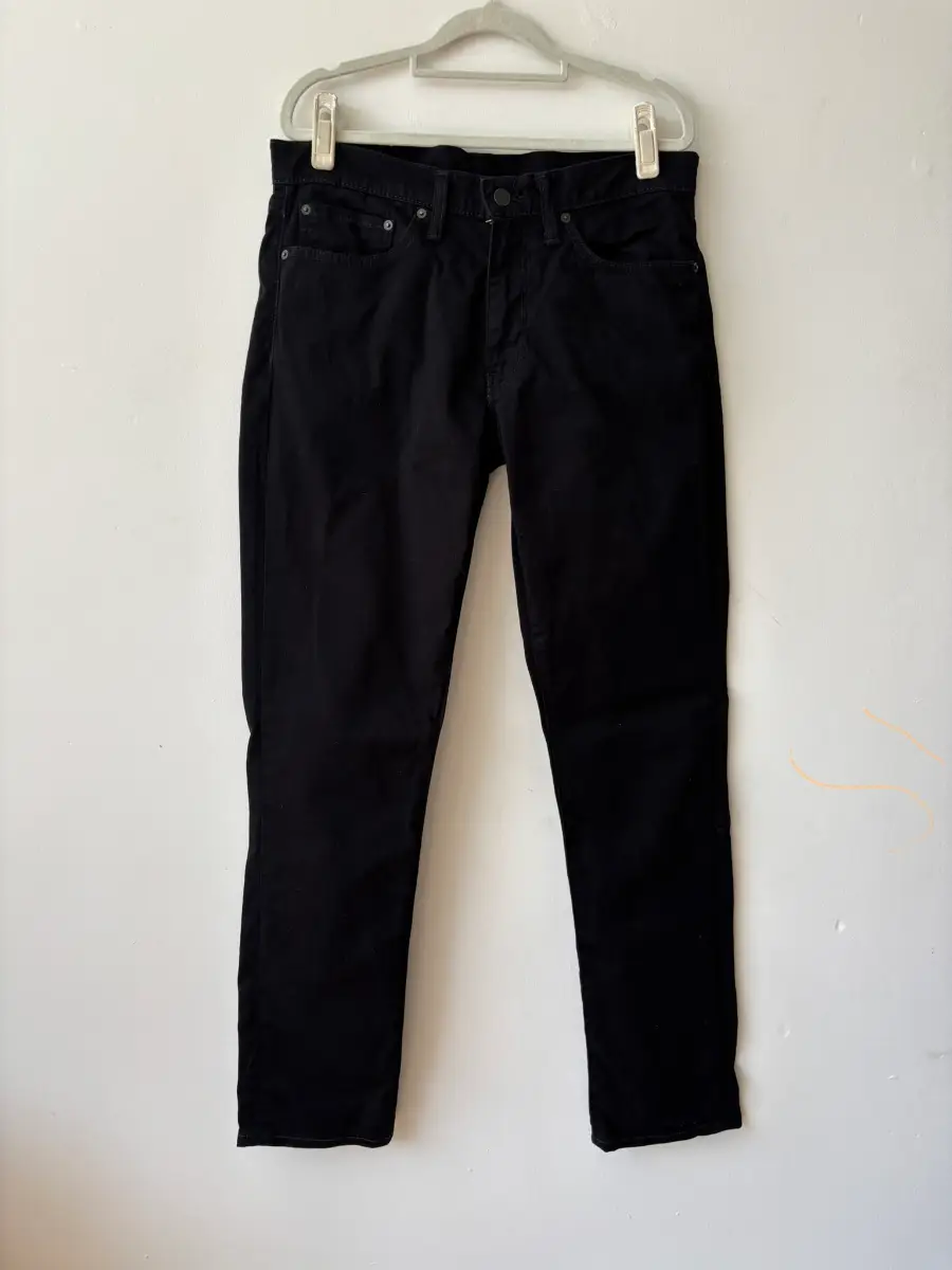 Levi's Men's Black 511 Slim Fit Jeans W34 L32 | JE359