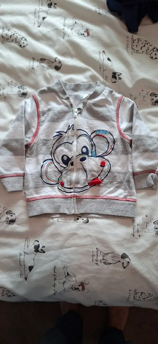 M&co zip up cardigan, 3-6 months