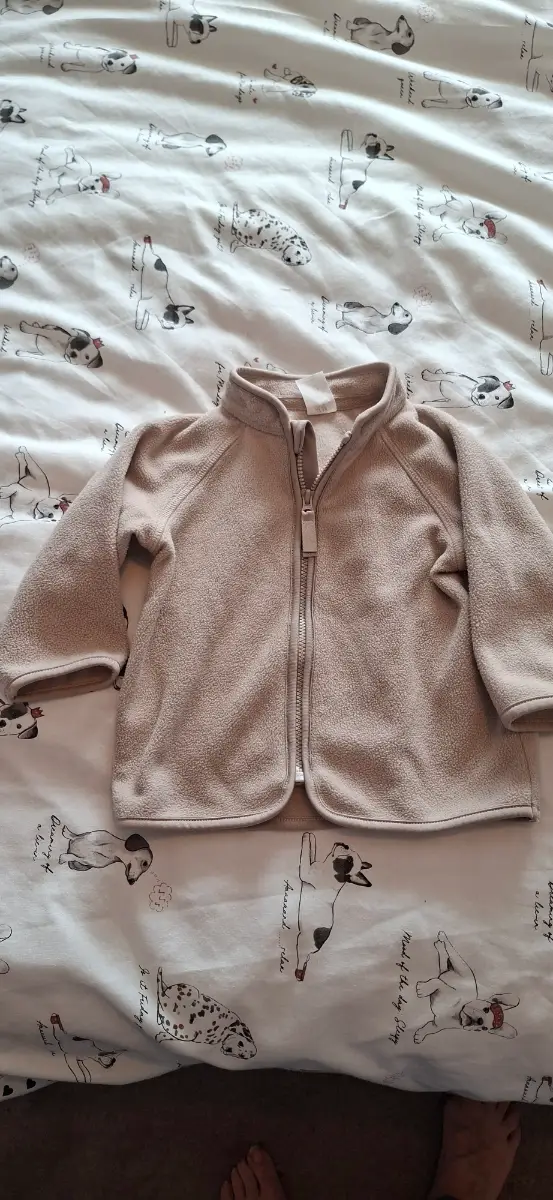 H&M fleece, 4-6 months