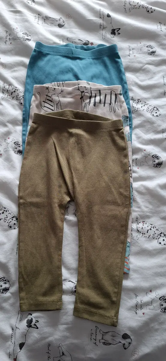 3 leggings bundle,  9-12 months