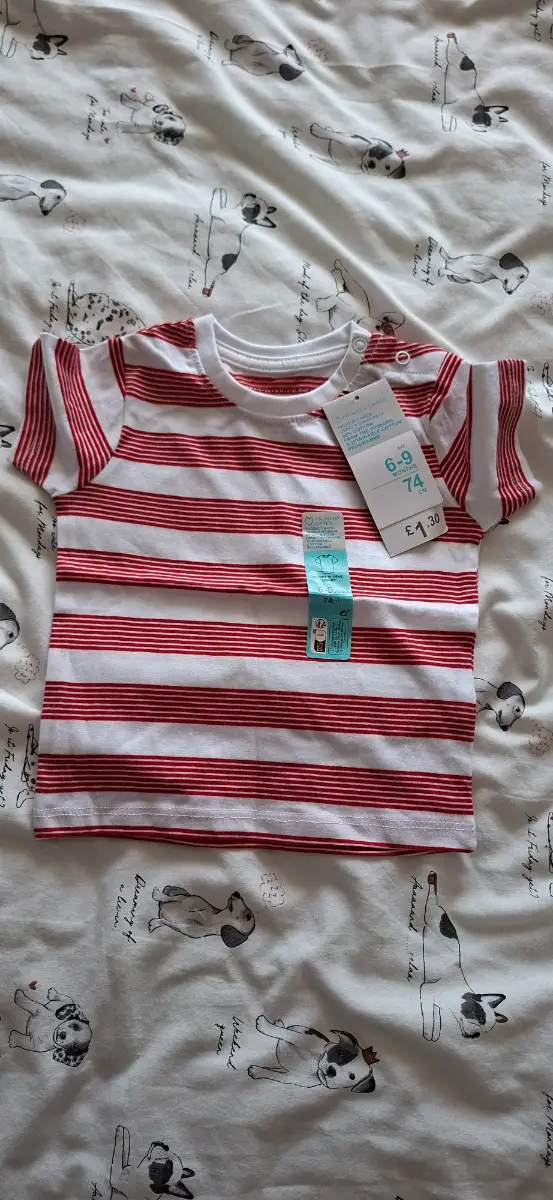 Primark tshirt, 6-9 months