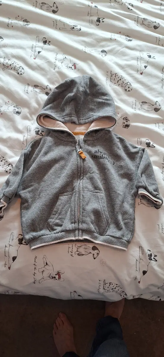 George hoodie, 3-6 months